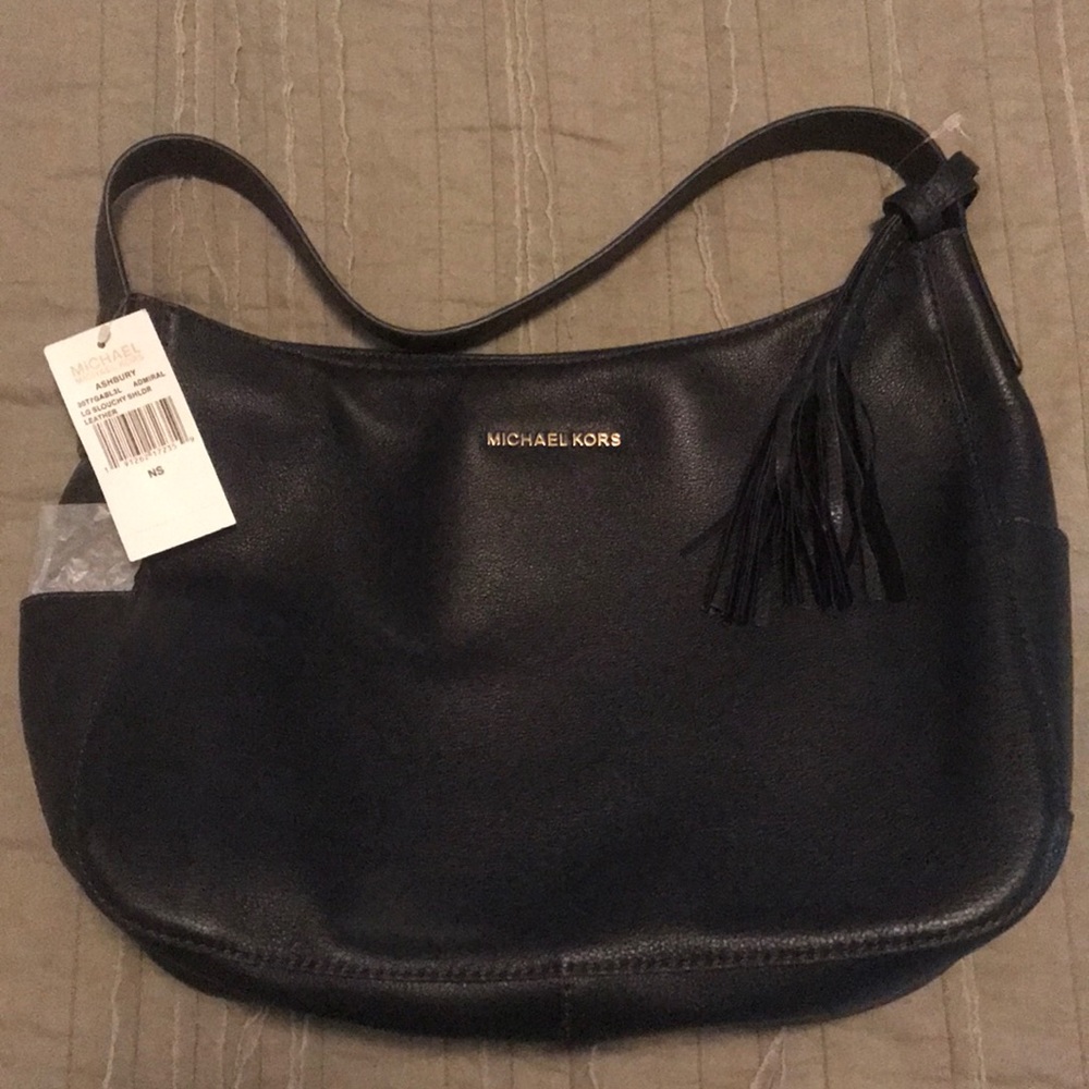 Michael Kors Ashbury Large Leather Shoulder Bag